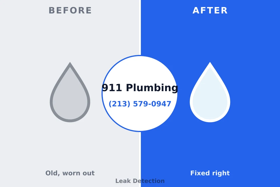 Before and after: plumbing company Bronson, FL
